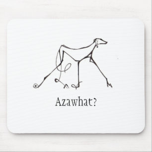 Azawakh Mousepad Design van David Moore Muismat