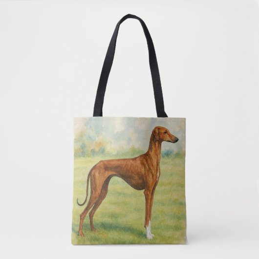Azawakh Tote Bag (Voorkant)