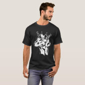 Azawakh with crown dog greyhound mom  1 t-shirt (Voorkant volledig)