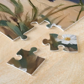 Azawakh Woestijnbloesem Kunst Legpuzzel (Zijkant)