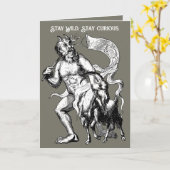 Azazel en de weerspannige geit kaart (Gele Bloem)