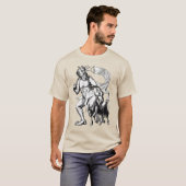 Azazel en de weerspannige geit t-shirt (Voorkant volledig)