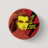 Azazel Ronde Button 3,2 Cm (Voorkant)