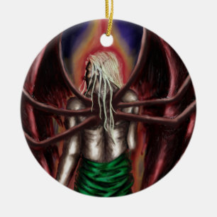 Azazel Round Ornament