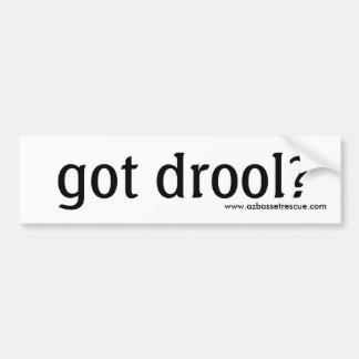 AZBHR is drool geworden? Bumpersticker