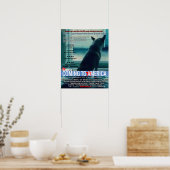 Azeerta - Amerika Poster (Keuken)