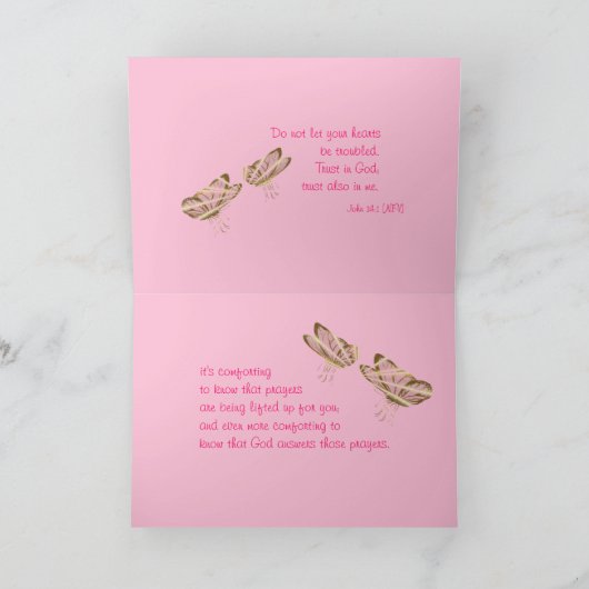 Azeleas & Gold Bfly-customize elke gelegenheid Kaart (Binnen)