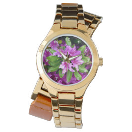 Azelia Gold Wrap-Around Wrist Watch Horloge