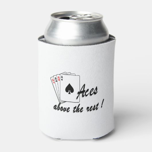 Azen Boven de Rest Blikjeskoeler (Blikje Voorkant)