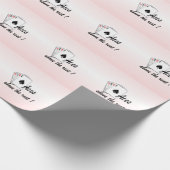 Azen Boven de Rest Rood Cadeaupapier (Hoek)