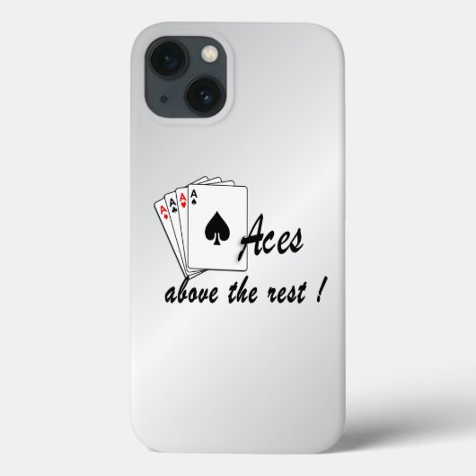 Azen Boven de Rest Zilver Case-Mate iPhone Case (Achterkant)