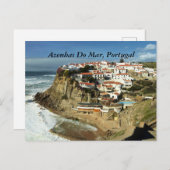 Azenhas Do Mar, Portugal, Briefkaart (Voorkant / Achterkant)