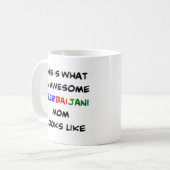 Azeraïdjans moeder, geweldig koffiemok (Voorkant links)