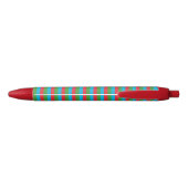 Azerbaijan Flag Cute Patriotic Black Ink Pen (Achterkant)