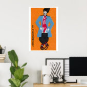 Azerbaijani Man - Matchbox Print - Aesthetic Wall (Thuiskantoor)