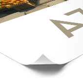 Azerbeidzjaanse afbeelding perfect poster (Hoek)