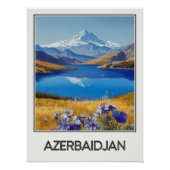 Azerbeidzjaanse bergschildpad perfect poster (Voorkant)