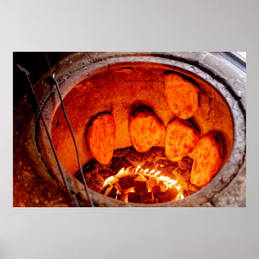 Azerbeidzjaanse tandir poster (Voorkant)