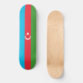 Azerbeidzjaanse vlag (Azerbeidzjan) Persoonlijk Skateboard (Voorkant)