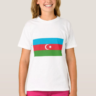 Azerbeidzjaanse vlag (Azerbeidzjan) T-shirt