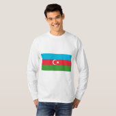 Azerbeidzjaanse vlag (Azerbeidzjan) T-shirt (Voorkant volledig)