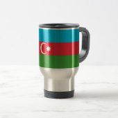 Azerbeidzjaanse vlag reisbeker (Voorkant rechts)