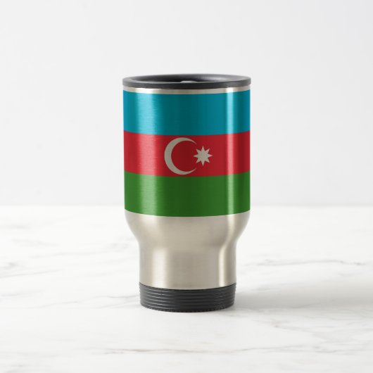 Azerbeidzjaanse vlag reisbeker (Center)