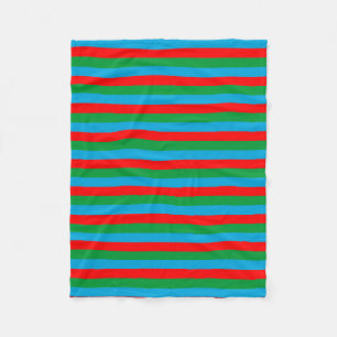 Azerbeidzjaanse vlag strepen land symbool patroon  fleece deken