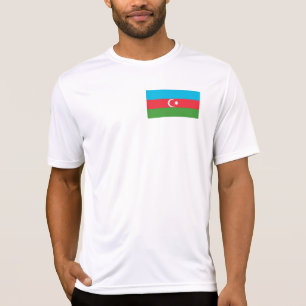 Azerbeidzjaanse vlag t-shirt
