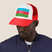 Azerbeidzjaanse vlag trucker pet (In situ)