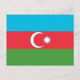 Azerbeidzjaanse vlag, vlag van Azerbeidzjan Briefkaart
