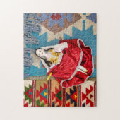 Azerbeidzjaanse volkskunst legpuzzel (Verticaal)