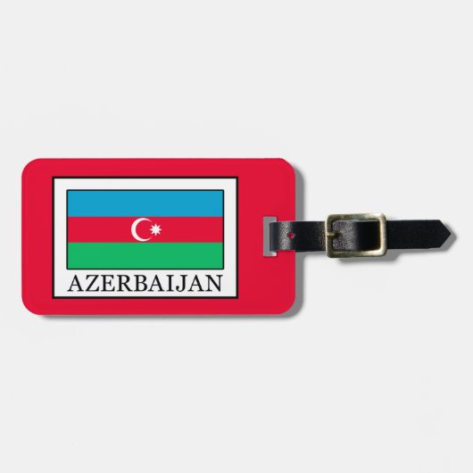 Azerbeidzjan Bagagelabel (Voorkant horizontaal)