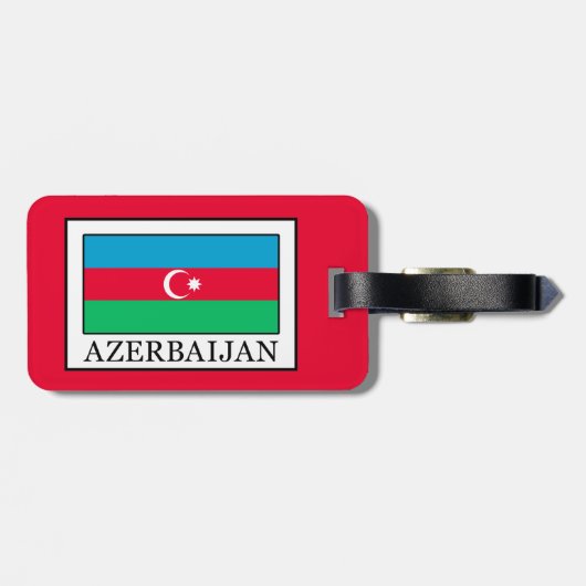 Azerbeidzjan Bagagelabel (Achterkant horizontaal)