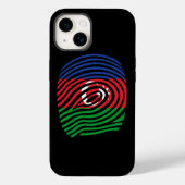 Azerbeidzjan-DNA Case-Mate iPhone Case (Achterkant)