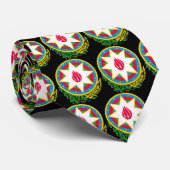 Azerbeidzjan embleem stropdas (Opgerold)