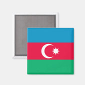 Azerbeidzjan Flag Magnet (Voorkant / Achterkant)