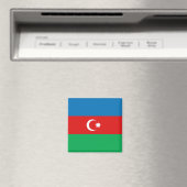 Azerbeidzjan Flag Magnet (Insitu (Vaatwasser))