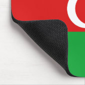 Azerbeidzjan Flag Mousepad Muismat (Hoek)