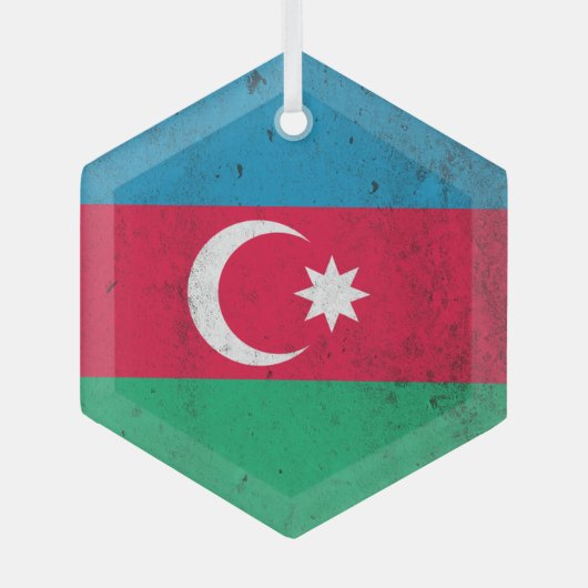 Azerbeidzjan Glas Ornament (Voorkant)