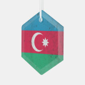 Azerbeidzjan Glas Ornament (Voorkant links)