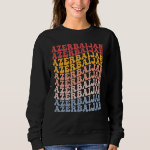 Azerbeidzjan Groovy Retro Azerbeidzjaans Trui