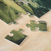 Azerbeidzjan Illustratie Reizen Art Vintage Legpuzzel (Zijkant)