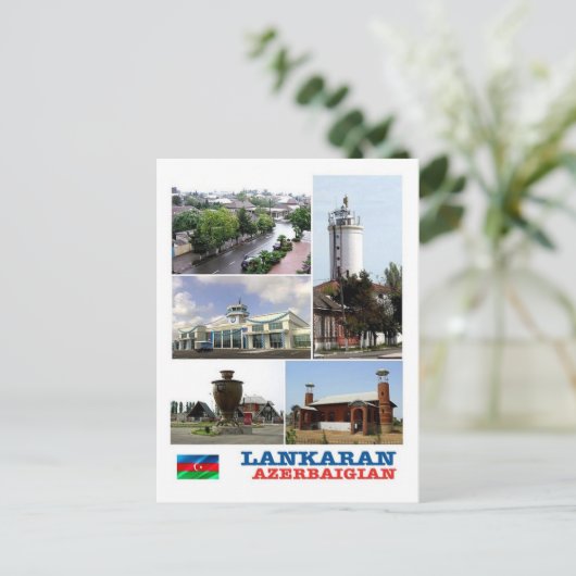 Azerbeidzjan - Kanaran - Mozaïek - Briefkaart (Staand voorkant)