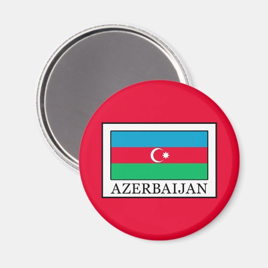 Azerbeidzjan Magneet (Voorkant / Achterkant)