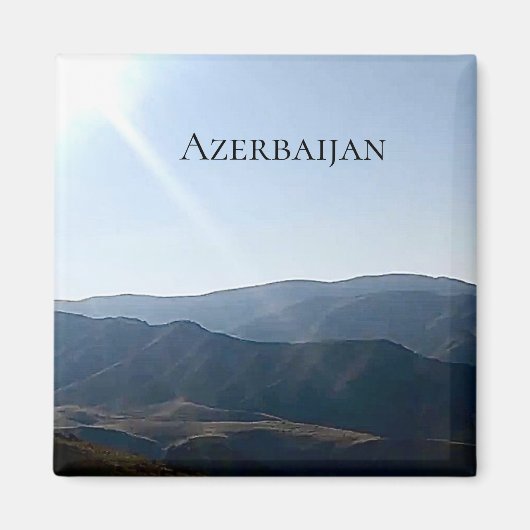 Azerbeidzjan Magneet (Voorkant)