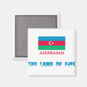 Azerbeidzjan Magneet (Voorkant / Achterkant)