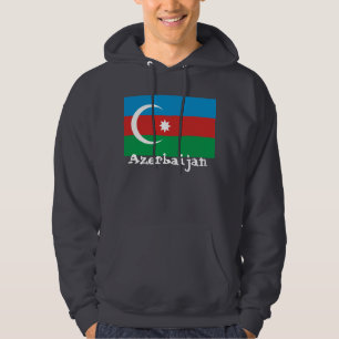 Azerbeidzjan met vlag hoodie