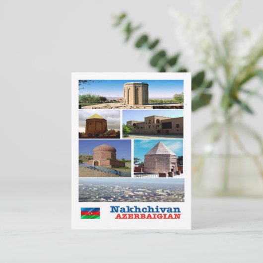 Azerbeidzjan - Nakhchivan - Mosaic - Briefkaart (Staand voorkant)
