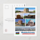 Azerbeidzjan - Nakhchivan - Mosaic - Briefkaart (Voorkant / Achterkant)